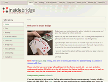 Tablet Screenshot of insidebridge.ca